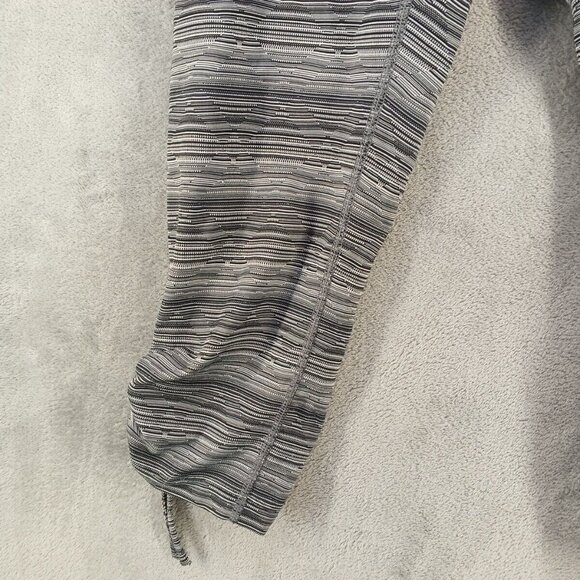 BROOKS Capri Legging M(8-10)Activewear Gray Pull on Spandex Casual Drawstring - Picture 3 of 11